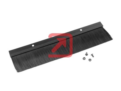 Аксесоар Lanberg 19" cable entry brush panel, black