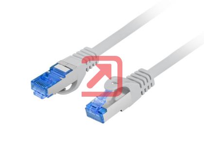Кабел Lanberg patch cord CAT.6A FTP LSZH CCA 3m Fluke Passed, grey