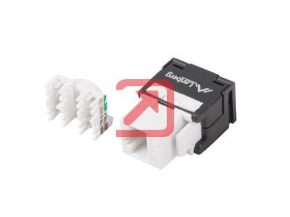 Конектор Lanberg keystone module toolless RJ45 180° UTP CAT.6a