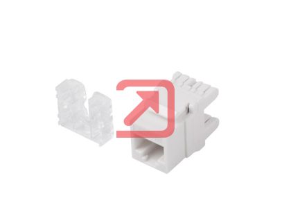 Конектор Lanberg keystone module RJ45 180° UTP CAT.6