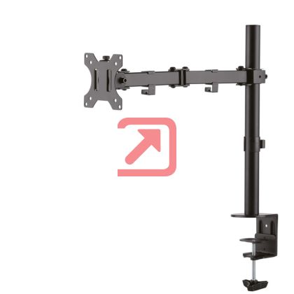 Стойка Neomounts Flat Screen Desk Mount (clamp/grommet), 10"-32"