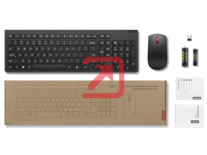 Комплект Lenovo Essential Wireless Keyboard and Mouse Combo Gen2 Bulgarian