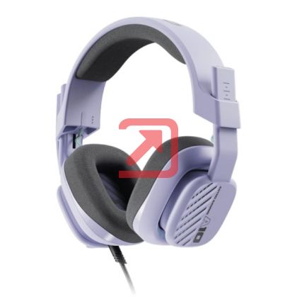 Слушалки Logitech A10, 3.5 MM-N/A-EMEAi-914-A10, Asteroid, Lilac