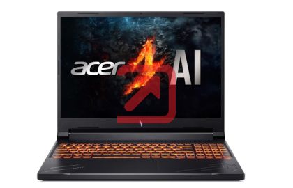 Лаптоп Acer Nitro 16, ANV16-41-R3NF, AMD Ryzen 5 8645HS, (4.30GHz up to 5.00GHz,16MB),16" WQXGA (1920x1600) IPS 165Hz, 1*16GB DDR5 (1 slot free), 512 GB PCIe NVMe SSD, GeForce RTX 3050 6GB GDDR6, Wifi 802.11AX, BT 5.3, No Os, Black