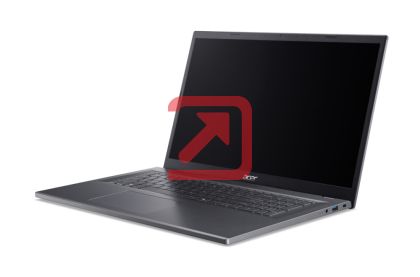 Лаптоп Acer Aspire 17, A17-51M-76NZ, 17.3" FHD (1920x1080) IPS SlimBezel AG, Intel Core i7-13620H (up to 4.9GHz, 24MB), 16GB LPDDR5, 1024GB PCIe NVMe SSD, Intel UHD Graphics, HD Cam, 802.11ax, BT 5.1, Win Home 11