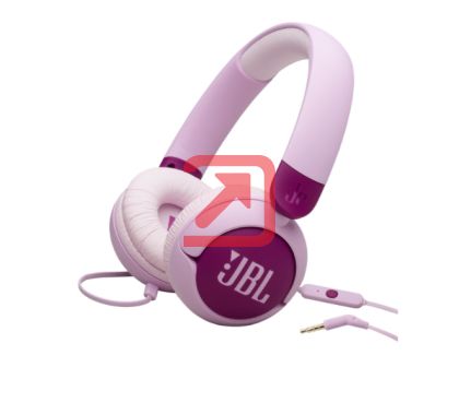 Слушалки JBL JR320 Wired on-ear kids headphones, Purple