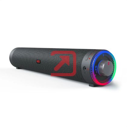 Тонколони Acer Nitro Gaming Soundbar,2 x 5W, BT, Dynamic 2.0 Stereo Sound USB-C (USB-C to USB-A cable included) / Bluetooth / Aux In (3.5mm) / Headphones out