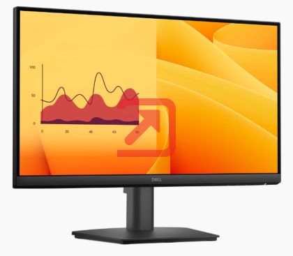 Монитор Dell E2225HM, 21.5" Edge LED Anti-Glare, VA Panel, 5ms GTG, 100 Hz, 3000:1, 250 cd/m2, Full HD 1920x1080, VGA, HDMI, Display Port, Tilt, Black