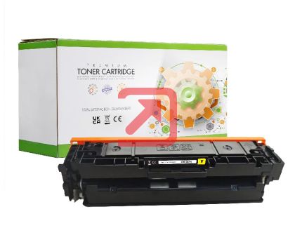 Tонер касета Static Control Yellow Canon CRG-067H SUPER PREMIUM Съвместим консуматив, голям капацитет 2 350 стр.