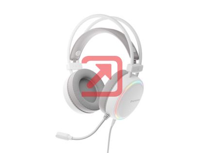 Слушалки Genesis Headset Neon 613 G2 With Microphone RGB Illumination White