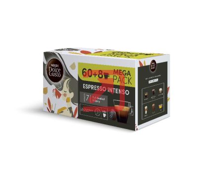 Кафе капсула NESCAFE Dolce Gusto Espresso Intenso 68 бр.