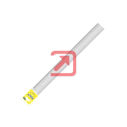 Линия Educa Пластмасова 40 cm, Прозрачна