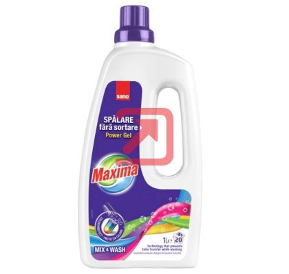 Концентриран гел за пране Sano Mix & Wash 1 л