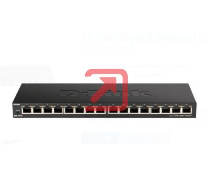 Комутатор D-Link 16-Port 10/100/1000Mbps Unmanaged Gigabit Ethernet Switch