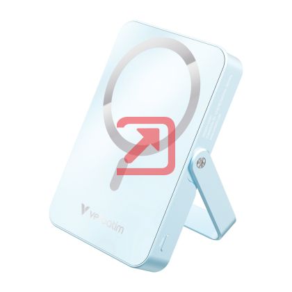 Външна батерия Verbatim Charge 'n' Go Power Bank with Stand Magnetic Wireless 10000mAh Blue