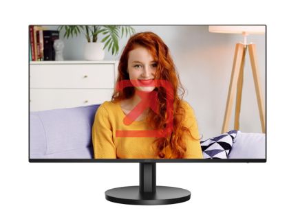 Монитор AOC 27B3CA2, 27" IPS WLED, 1920x1080@100Hz, 4ms GtG, 1ms MPRT, 250cd m/2, 1300:1, 20M:1, Adaptive Sync, FlickerFree, Low Blue Light, 2Wx2, Tilt, HDMI, USB hub