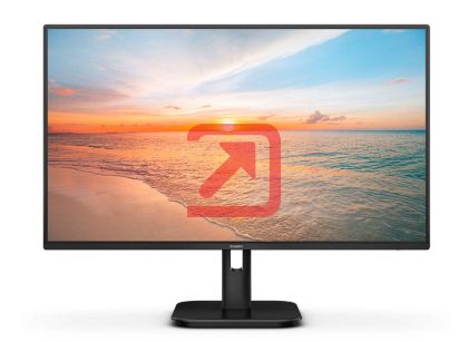 Монитор Philips 24E1N1200A, 23.8" IPS WLED, 1920x1080@120Hz, 4ms GtG, 1ms MPRT, 300cd m/2, 1500:1, Mega Infinity DCR, Adaptive Sync, FlickerFree, LowBlue Mode, 2Wx2, Tilt, D-SUB, HDMI, DP