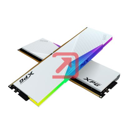 Памет ADATA LANCER RGB 64GB (2x32GB) DDR5 6000 MHz U-DIMM White