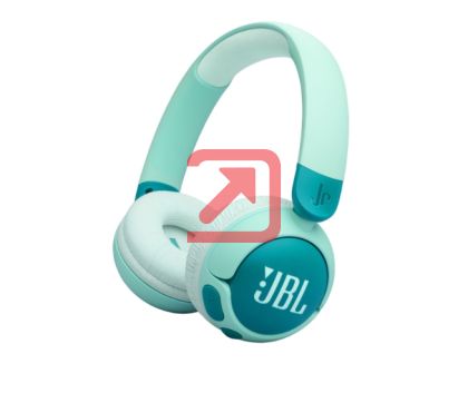 Слушалки JBL JR320BT GRN Wireless on-ear kids headphones