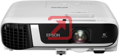 Мултимедиен проектор Epson EB-FH52, Full HD 1080p (1920 x 1080, 16:9) 240Hz Refresh, 4 000 ANSI lumens, 16 000:1, VGA, HDMI, USB, WLAN, Speakers, 36 months, Lamp: 36 months or 1 000 h, White