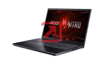 Лаптоп Acer Nitro V15, ANV15-51-55D7, Intel Core i5-13420H ( up to 4.6GHz, 12MB) 165Hz, 1*16GB DDR5, 512GB PCIe NVMe SSD, GeForce RTX 4050 6GB GDDR6, INTEL 2X2 AX+BT, HD Cam, FP, KB Backlight, No OS, Black