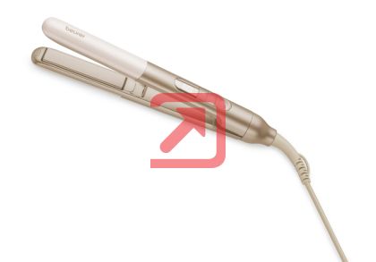 Преса Beurer HS 70 Hair straightener, Ceramic-coated heating plates, Rounded housing, Ion function, Multi-stage temperature setting from 100°C - 220 °C, Automatic switch-off after 30 minutes, Button lock, heat-resistant storage bag