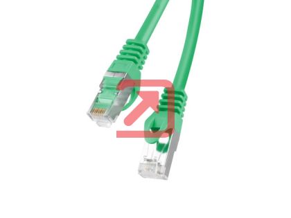 Кабел Lanberg patch cord CAT.6 FTP 0.25m, green