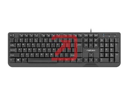 Клавиатура Natec Keyboard Trout US Layout Slim, Black 
