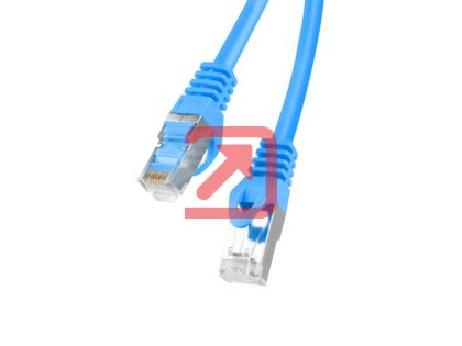 Кабел Lanberg patch cord CAT.6 FTP 1.5m, blue