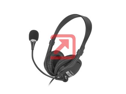 Слушалки Natec Headset Drone With Microphone Black