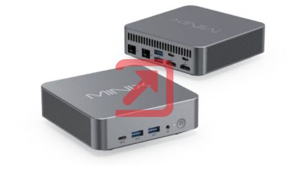 Настолен компютър MiniX NGC N512 Intel Core i5-12600H, 16GB, 512GB SSD, Dual LAN, Dual HDMI, USB-C, Windows 11 Pro