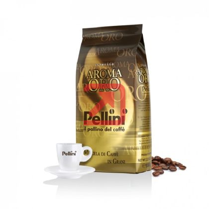 Кафе Pellini Aroma Oro, На зърна, 1 kg