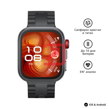 Часовник Huawei Watch Fit 4 pro, Seiya-B29F, Black + Huawei FreeBuds SE 2 ULC-CT010