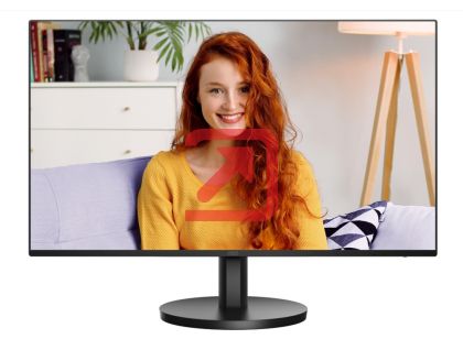 Монитор AOC 24B3QA2, 23.8" IPS WLED, 1920x1080@120Hz, 4ms GtG, 1ms MPRT, 300cd m/2, 1300:1, 20M:1 DCR, Adaptive Sync, FlickerFree, Anti Blue Light, 2Wx2, Tilt, D-SUB, HDMI, DP