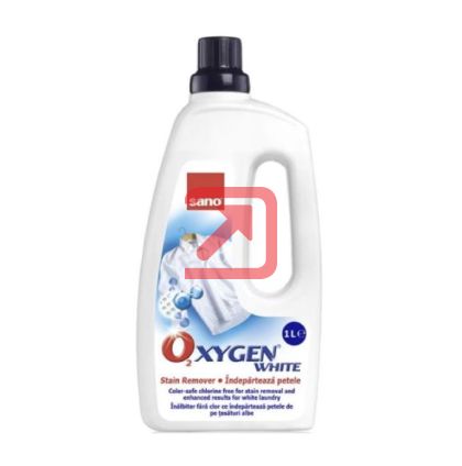 Концентриран гел за пране Sano Oxygen White 1 л