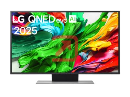 Телевизор LG 43QNED87A3DC, 43" 4K QNED HDR Smart TV, 3840x2160, 60Hz Native, DVB-T2/C/S2, Alpha 7 AI Processor, HDR 10 PRO, webOS 25 ThinQ, 4K Upscaling, WiFi 5, Dolby Vision, Bluetooth 5.1, AirPlay 2, LAN, CI, HDMI, SPDIF, Local Dimming, Stand