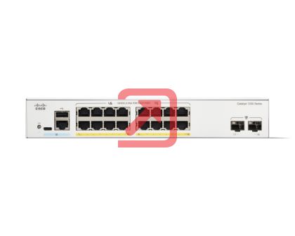 Комутатор Cisco Catalyst 1200 16-port GE, PoE, 2x1G SFP