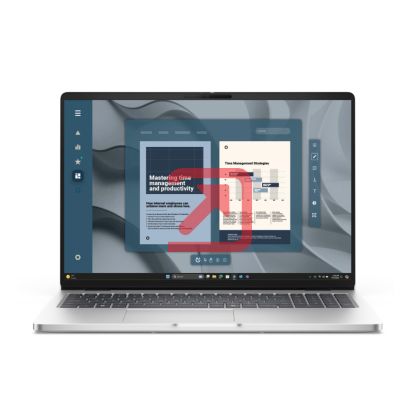 Лаптоп Dell Pro 16 PC16255, AMD Ryzen AI 7 350 (24 MB, 8C, up to 5.0 GHz), 16.0" Touch, FHD+(1920x1200) IPS, AG, 300nits, 32 GB, DDR5, 5600 MT/s, 512 GB SSD, AMD Radeon 860M, FHD HDR+IR Cam and Mic, Wi-Fi 6E, FPR, Backlit Kb, Win 11 Pro, 3Y PS, Platinum s