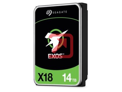 Твърд диск Seagate Exos X18 14TB ( 3.5", 256MB, 7200 RPM, SATA 6Gb/s )