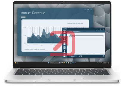 Лаптоп Dell Pro 14 PC14255, AMD Ryzen AI 5 PRO 340, 14" FHD+(1920x1200) IPS 300nits AG, 1x16GB DDR5 5600 MT/s, 512 GB SSD, AMD Radeon 840M graphics, FHD HDR IR Cam and Mic, Wi-Fi 6E,FPR, Backlit Kbd, Win11 Pro, Platinum, 3Y+ Dell Pro 14-16 Premium Slim Ba