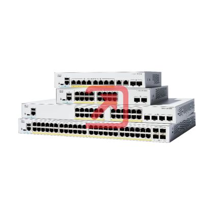 Комутатор Cisco Catalyst 1300 8-port GE, Ext PS, 2x1G Combo