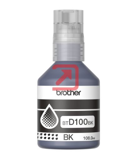 Консуматив Brother BT-D100BK Black Ink Bottle