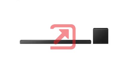 Аудио система Samsung HW-QS700 3.1.2ch Soundbar  Wireless Subwoofer (2025) Black