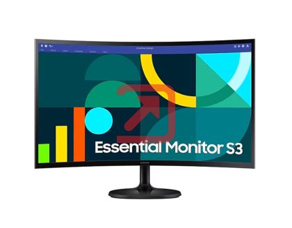 Монитор Samsung LS27D360GA  27" Curved VA LED 1920x1080 4ms 100 Hz 250cd/m2 HDMI  Black