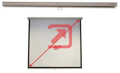Екран Acer M87-S01MW Projection Screen, 87" (1:1), 70''x70'' (Area 1740mm X 1740mm), Wall & Ceiling, Matte White, Manual, 5.5Kg