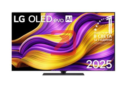 Телевизор LG OLED65G53LS, 65" UHD OLED evo, 4K (3840 x 2160), DVB-C/T2/S2, Full Cinema Screnn, Alpha 11 AI 4K, 120Hz Native (VRR 144Hz), ThinQ AI, HDR10, VRR, NVIDIA G-SYNC, AMD FreeSync, Dolby Vision, Dolby Atmos, Wi-Fi 6, Bluetooth, HDMI, USB, Airplay 2
