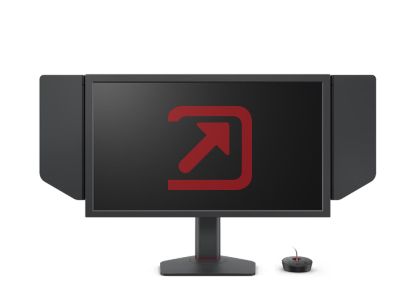 Монитор BenQ ZOWIE XL2586X+, 24.1”, 600Hz, FHD FAST TN, For Esports, CS2, Valorant, DyAc 2, Shield, S Switch, Black eQualizer, Color Vibrance, LBL, Flicker-free, K Locker, XL Setting to Share, 3x HDMI (2.1), DP (1.4), 3.5 Jack, Swivel, Tilt, Height adj. 1