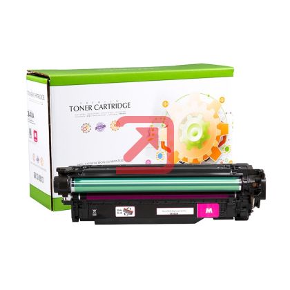 Тонер касета универсална Static Control Magenta HP no. 507A CE403A CRG-732M SUPER PREMIUM Съвместим консуматив, стандартен капацитет 7 000 стр.