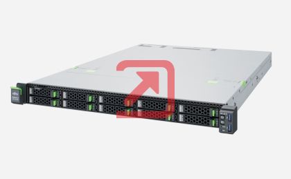 Сървър Fujitsu PRIMERGY RX1330M6, SFF, 2x MODULAR PSU  500W titanium hp, ERP LOT9 CONFIGURATION 1, XEON 6369P 8C/16T 3.3GHz, 1x32GB U ECC DDR5-4800 2Rx8, RACK MOUNT kit, REGIONAL KIT EUROPE, IRMCS6 ELCM LIC, IRMC ADV PACK, TPM 2.0 V2, NO POWER CORD