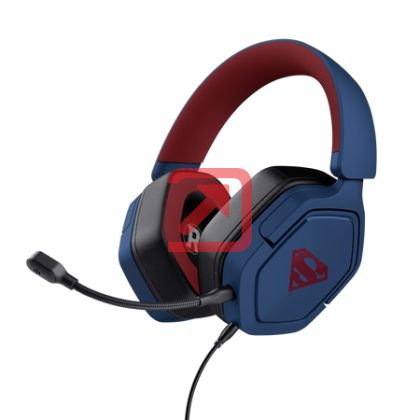 Слушалки TRUST GXT492SM Carus Headset Superman